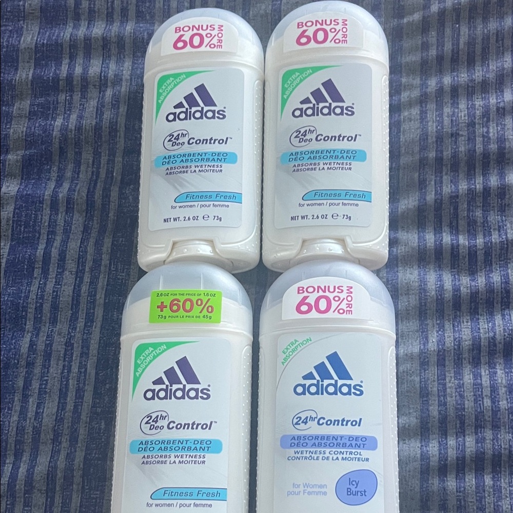 adidas aluminum free 24hr Deo Control Stick Pack